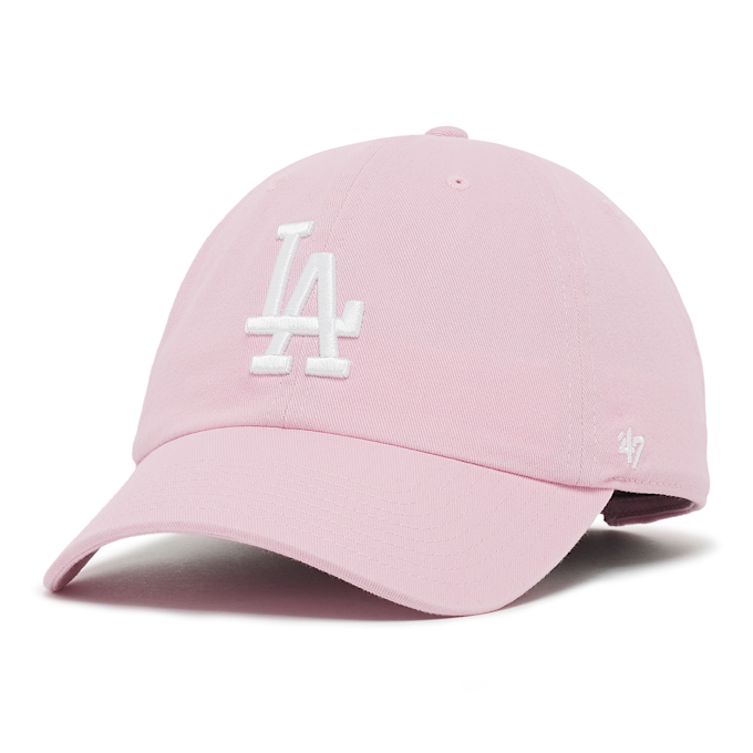 '47 MLB Los Angeles Dodgers '47 Clean Up Cap light pink 91012 1