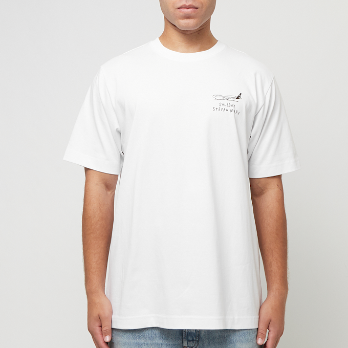 solebox x Lufthansa x Stefan Marx Typo Tee Weiss 85924 2