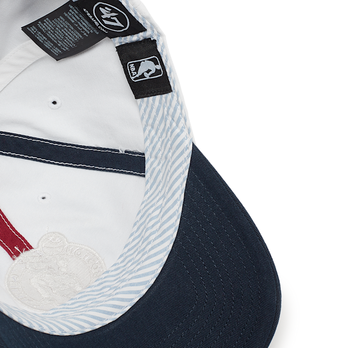 '47 x Tommy Hilfiger NBA Boston Celtics Baseball Cap Weiss 84568 4