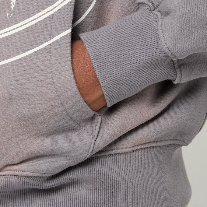 Pleasures&nbsp; x Slipknot Nonagram Zip Hoodie gris 86281 7