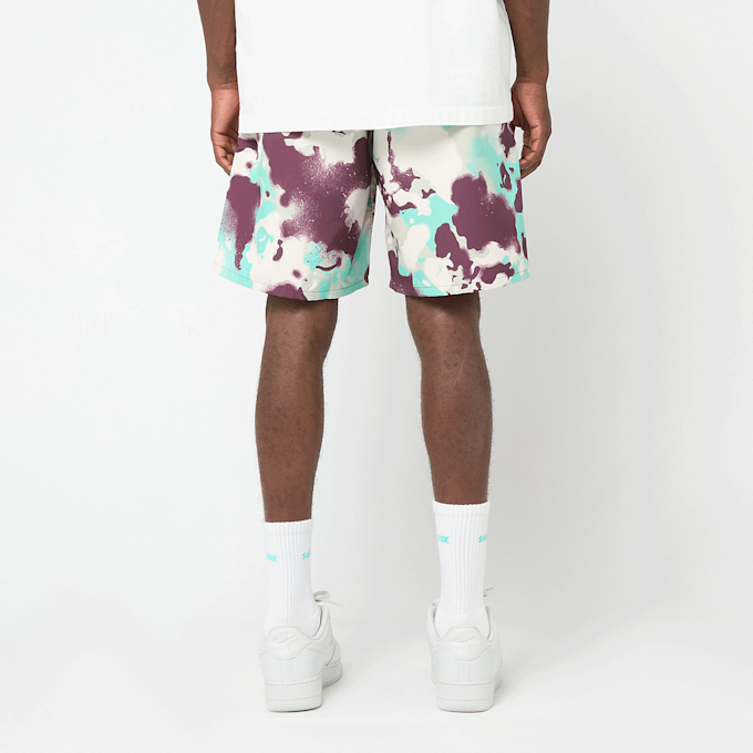 A Bathing Ape&nbsp; Map Camo Regular Fit Beach Shorts multicolore 90431 4
