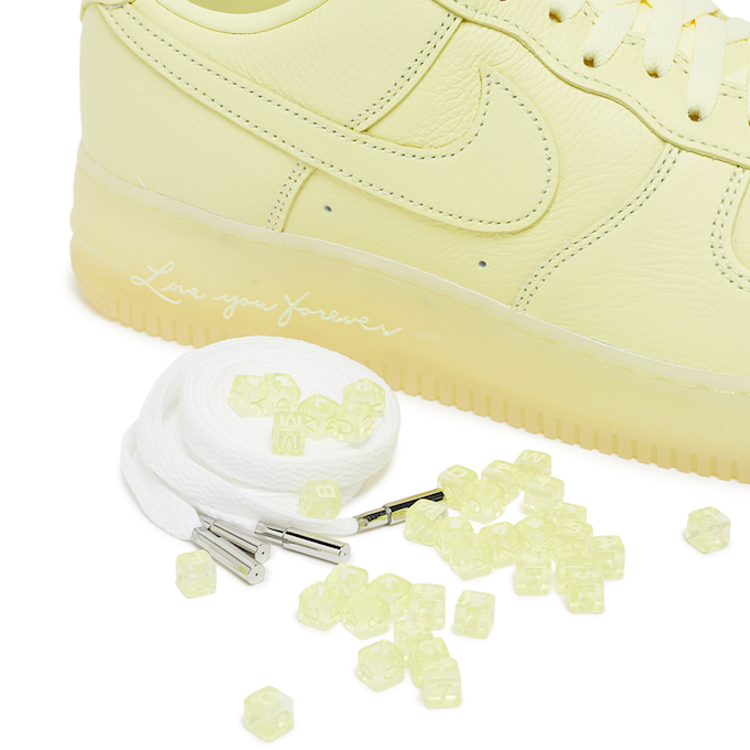 Nike   x Nocta Wmns Air Force 1 "Love You Forever Citron Tint" jaune 87945 8
