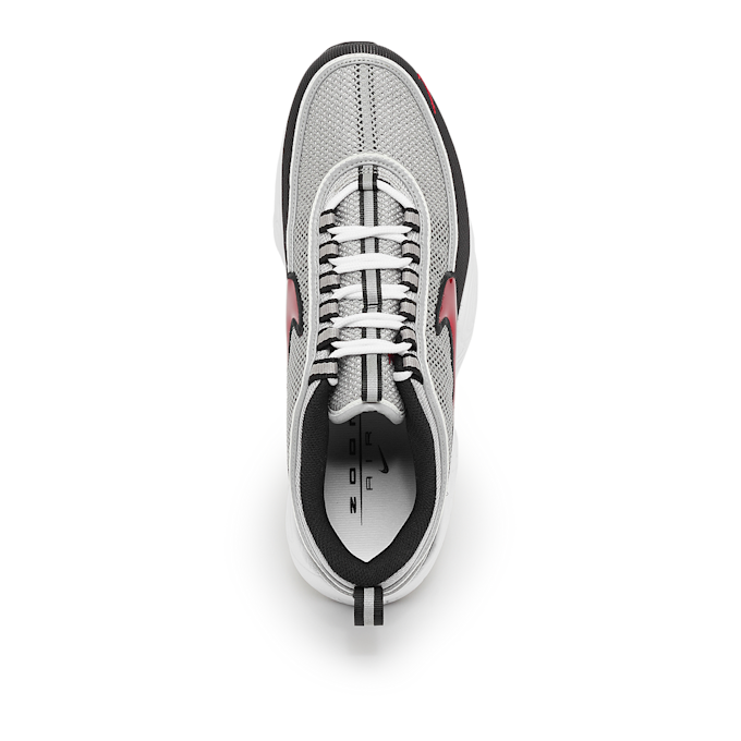 Nike   Air Zoom Spiridon OG "Sport Red" argent 86481 4