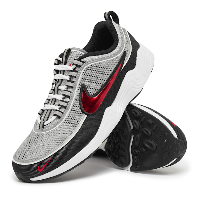 Nike   Air Zoom Spiridon OG "Sport Red" argent 86481 7