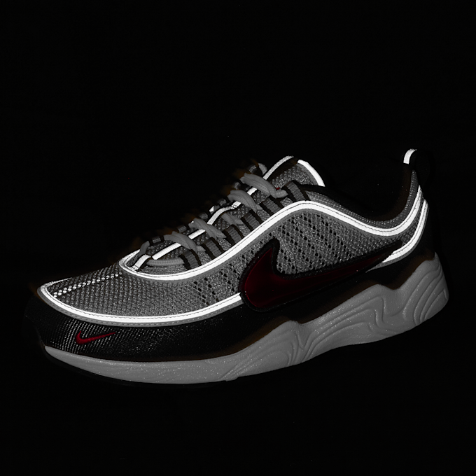 Nike   Air Zoom Spiridon OG "Sport Red" argent 86481 8