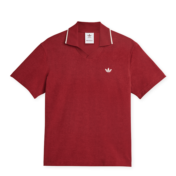 adidas Originals x Wales Bonner Terry Polo Shirt rouge 89850 1