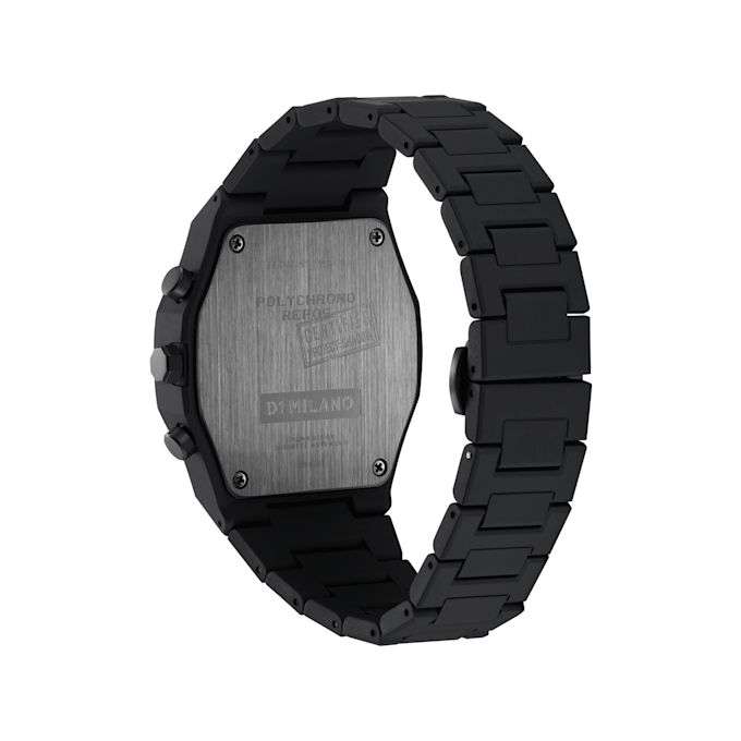 D1 Milano Polychrono Shadow Watch 40.5mm noir 87704 3