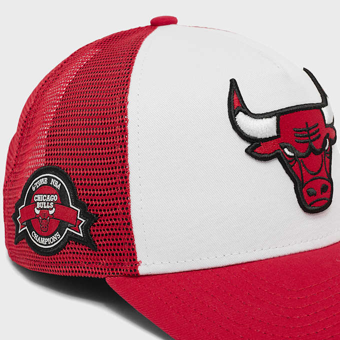 New Era NBA Side Patch Trucker Chicago Bulls red 89886 3