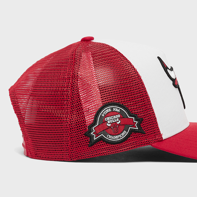 New Era NBA Side Patch Trucker Chicago Bulls red 89886 4