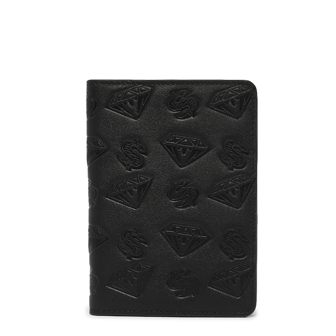 Billionaire Boys Club Diamond & Dollars Passport Holder black black 87703 1