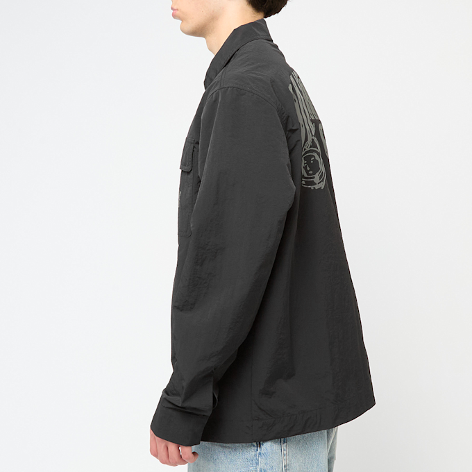Billionaire Boys Club Arch Logo Nylon Overshirt black noir 88771 3
