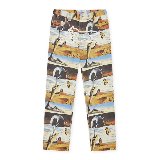 ICECREAM&nbsp; Dreamscape Double Scoop Denim Pant multi multicolore 89403 1