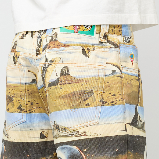 ICECREAM&nbsp; Dreamscape Double Scoop Denim Pant multi multicolore 89403 6