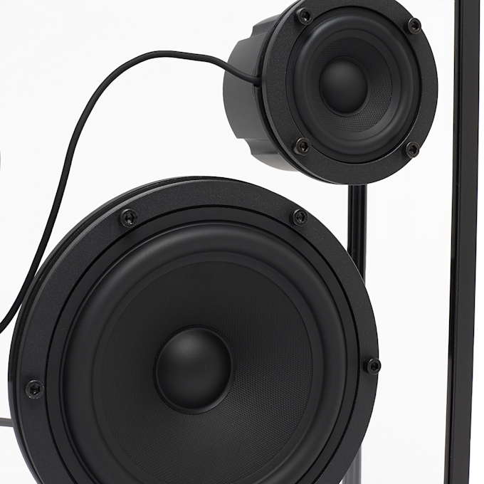 Transparent Speaker Schwarz 87708 6