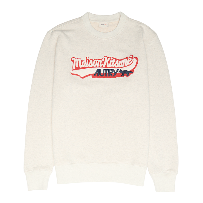 Autry&nbsp; x Maison Kitsune Sweatshirt beige 89758 1