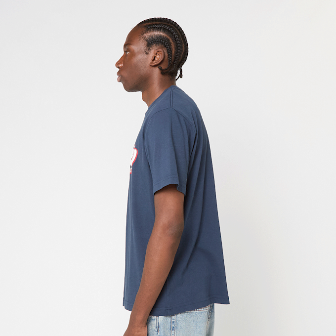 Autry&nbsp; x Maison Kitsune T-Shirt bleu 91540 3