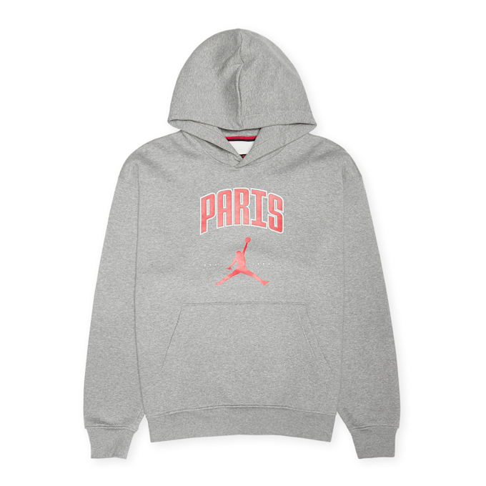 Jordan M J Paris City Hbr Flc Po carbon heather grau 86357 1
