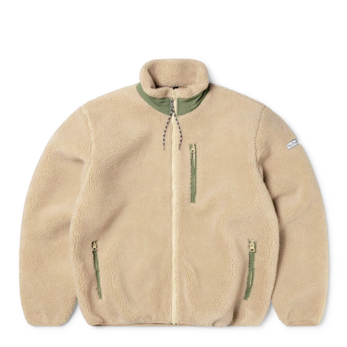 No Problemo&nbsp; NP Forest Heavy Fleece Jacket beige 89278 1