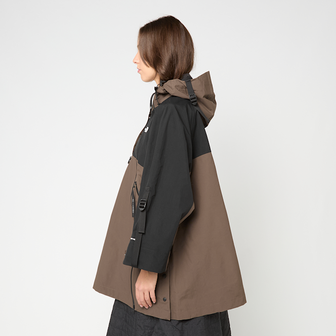 The North Face W Dryvent Hardshell Cape Coat - AP brown 89288 3