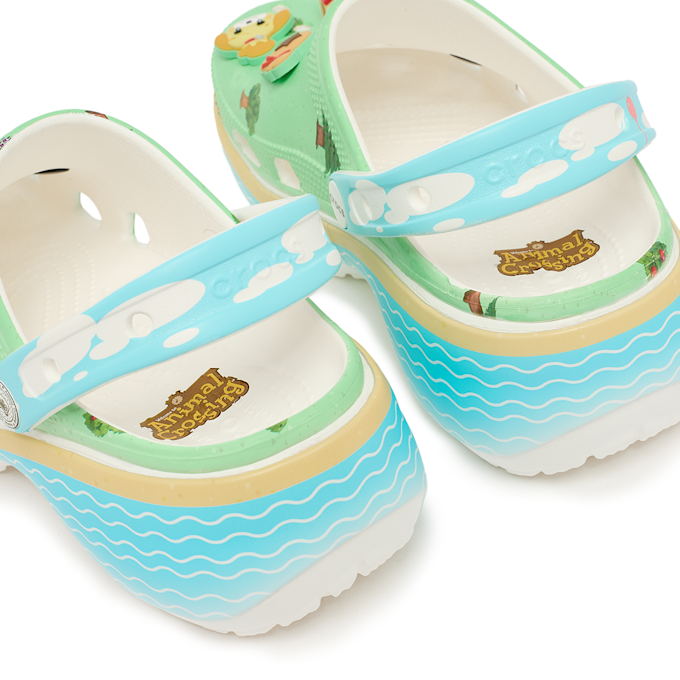 Crocs x Animal Crossing Wmns Platform Clog multicolore 88679 7