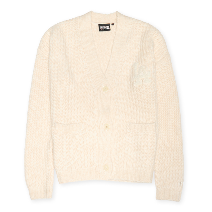 New Era Wmns MLB Knit Cardigan New York Yankees beige 87955 1