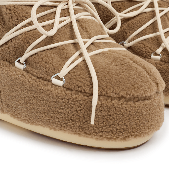 Moon Boot Wmns Icon Low Fleece braun 88891 5