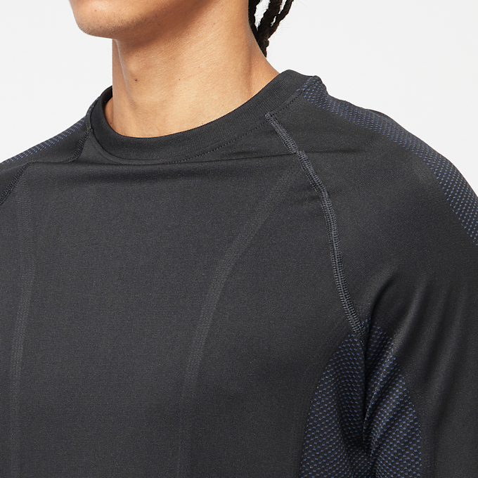 Alpha Industries Seamless Longsleeve Shirt schwarz 88007 5