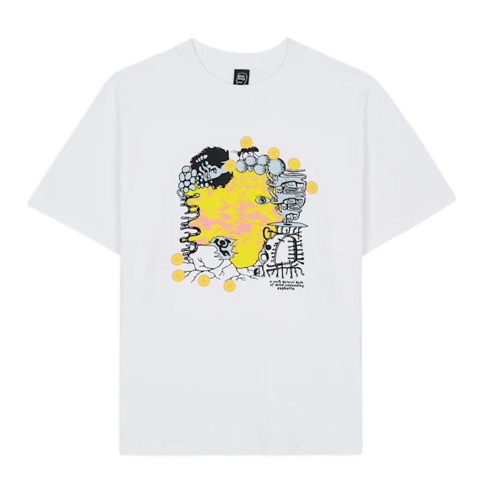 Brain Dead Euphoria T-Shirt white 91444 1