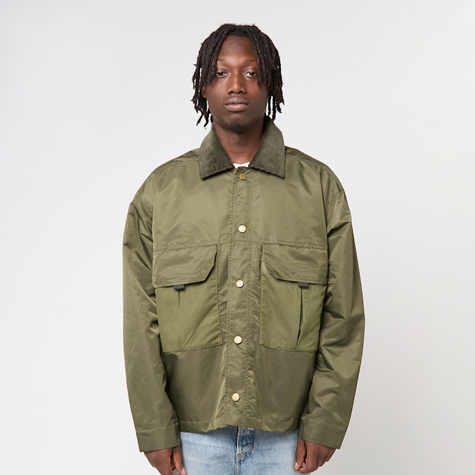 Brain Dead Cropped Chore Jacket groen 87551 2