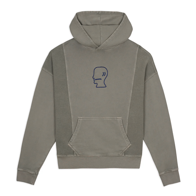 Brain Dead Mendoza Cropped Hoodie groen 87554 1