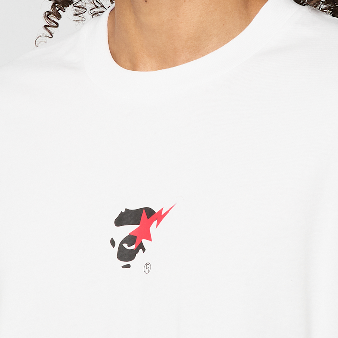 A Bathing Ape&nbsp; Bape Sta Ape Face Relaxed Fit Tee M blanc 92418 5