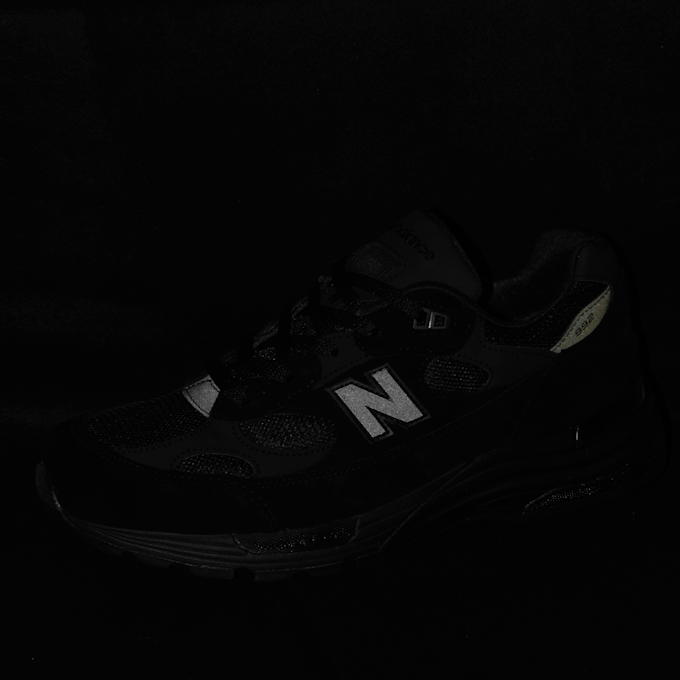New Balance 992 Made in USA (U992TB) "All Black" zwart 92630 8