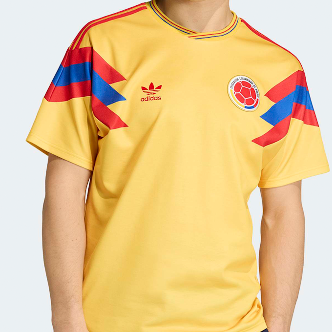 adidas Originals Colombia Away Jersey 1990 jaune 93240 5