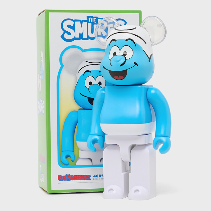 Medicom&nbsp; Bearbrick Smurf 400% multicolore 93931 4