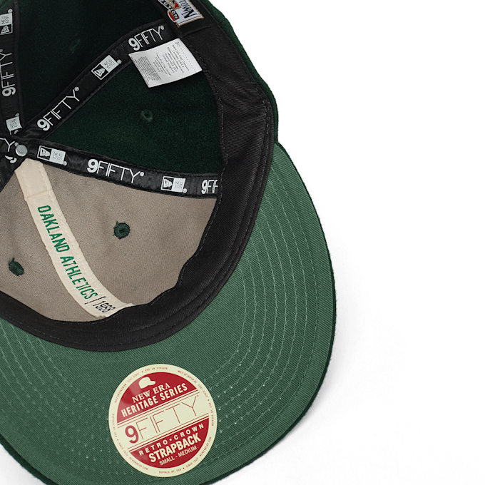 New Era Image Heritage 9Fifty Oakland Athletics Cap green 95218 3