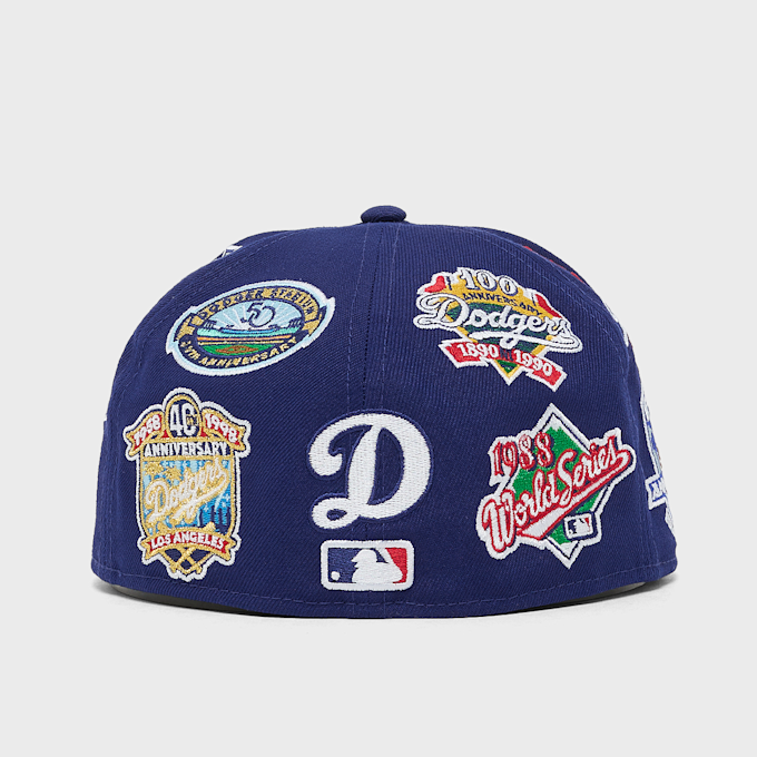 New Era 59Fifty All Over Los Angeles Dodgers blauw 95239 2