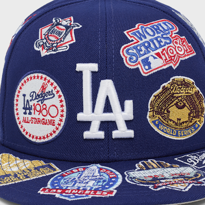 New Era 59Fifty All Over Los Angeles Dodgers blauw 95239 5