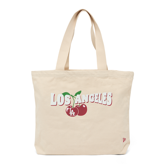 New Era Fruit Tote Bag Los Angeles Dodgers beige 95241 1