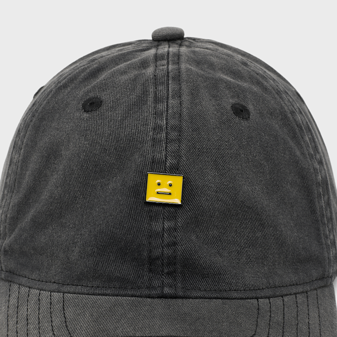 Acne Studios Face Cap grey 95375 4