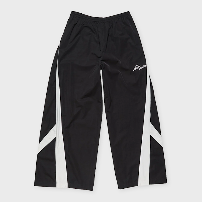 Acne Studios Acne Logo Trackpants Schwarz 95385 1