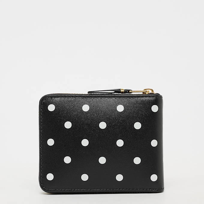 Comme des Garcons Wallet&nbsp; Dots Printed Leather Line noir 95424 2