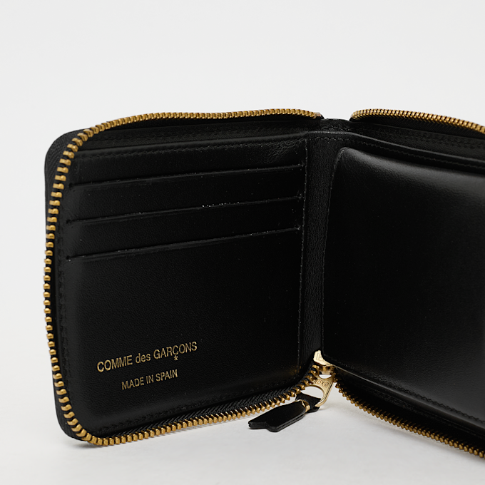 Comme des Garcons Wallet&nbsp; Dots Printed Leather Line noir 95424 3