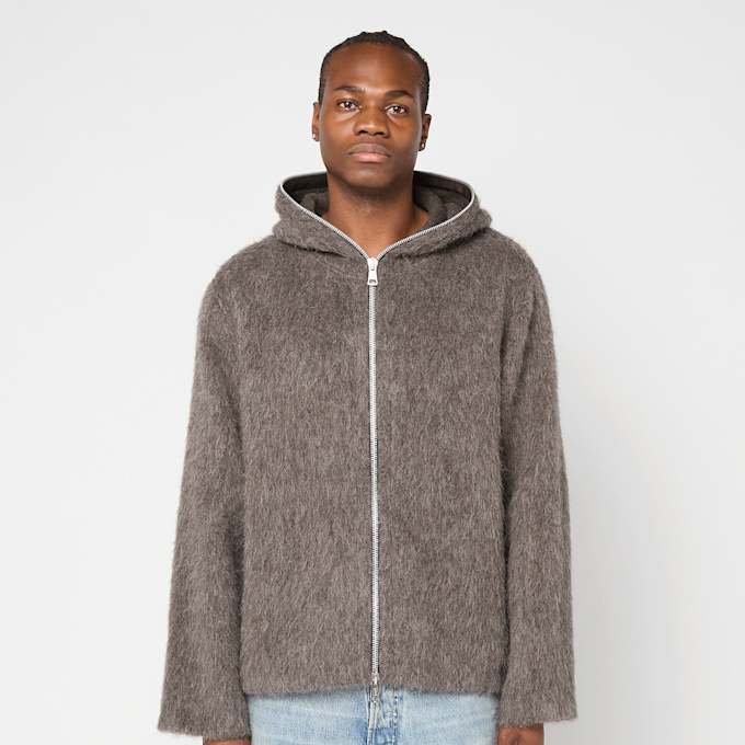 Our Legacy Fullzip Hoodie brown 95634 2