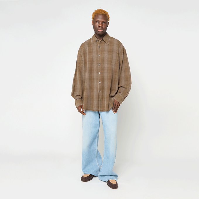 Our Legacy&nbsp; Borrowed Shirt brun 95632 2