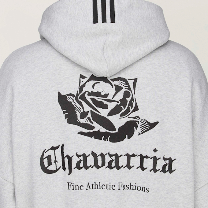 adidas Originals x Willy Chavarria FZ Hoodie Grau 95760 5