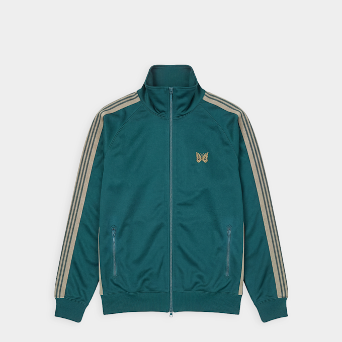 Needles&nbsp; Track Jacket - Poly Smooth vert 95821 1