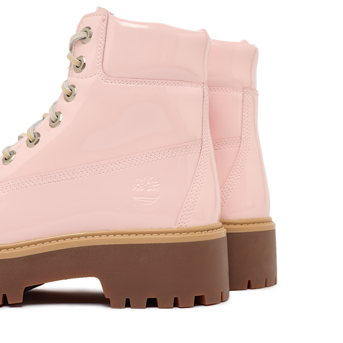 Timberland Wmns Stone Street 6 Inch Lace Up Waterproof Boot Rosa 95841 5