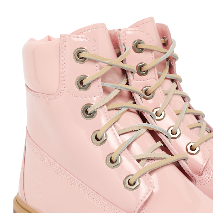 Timberland Wmns Stone Street 6 Inch Lace Up Waterproof Boot Rosa 95841 6