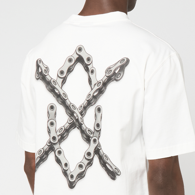 Daily Paper Chain Shield T-Shirt white 95950 3