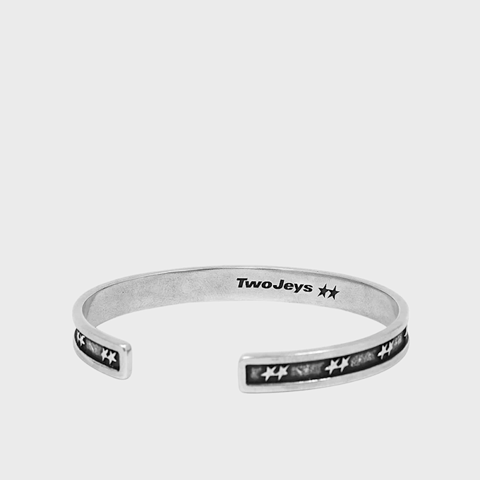 TwoJeys&nbsp; Multi Icon Bangle argent 97523 2